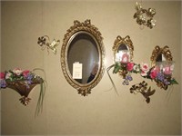 7 pc. set of Wall Decorations