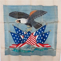 1898 Spanish American War American Eagle Tapestry