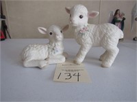 Homco collection "Two Little Lambs"