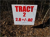 TRACT 2 - 2.8AC +/-