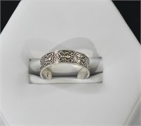 .925 Silver Toe Ring Adjustable