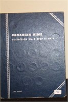CANADA DIME SET, 1937 TO DATE MISSING 1950, 1970,