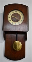 Vintage Forestville Wall Mount Pendulum Clock