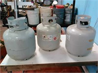 High bidders choice of 3 propane tanks