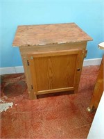 Workshop wooden storage cabinet