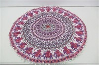 Bohomandala Round Pillow Cover