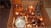 FLAT OF DECORATIVE COPPER