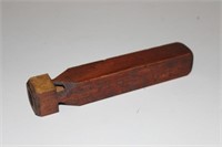 ANTIQUE CRAVED WOODEN TRAIN WHISTLE