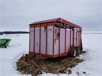 H&S cattle trailer