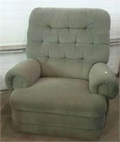 Lazy Boy reclining chair with some wear