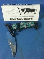 Hunting knife stainless steel blade Sportsman