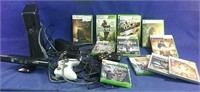 XBOX 360 & kinect with games