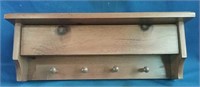 Wooden wall shelf   24"