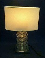 Unique table lamp  16"h