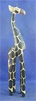 Wooden giraffe  32" h
