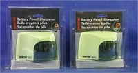 2 Brand new Battery Pencil Sharpeners