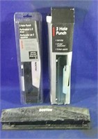 2 Brand New Boston 3-Hole Punches