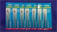 7 Brand New #1 X-Acto Knifes with cap