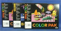 3 Brand New Pads of Colorpak Construction Paper