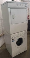 Like New Frigidaire stackable washer & dryer