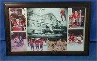 Montreal Canadiens collage with Jean Belliveau