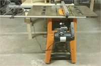 Working Ridgid heavy duty table saw