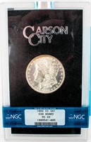 Coin 1882-CC GSA  Morgan Silver Dollar NGC MS65