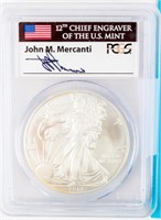 Coin 2013 American Silver Eagle $1 PCGS MS70