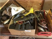 Several  boxes of shop supplies & tools