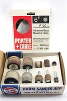 Discs - 6" Porter Cable and  5 Drum Sander Kit
