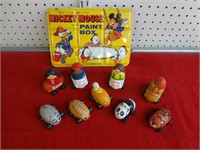 Old Disney Paint Set & Tonka Toys