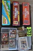 Boxes of Football cards from the 1990's (1 LOT)