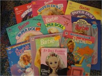ten(10) Barbie Books