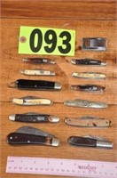 (13) old pocket knives (1 LOT)   (WILL SHIP)