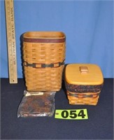 (2) Longaberger Father's Day baskets incl.