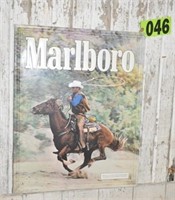 22" x 17" "Marlboro" metal advert. sign