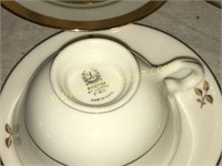Chokin plates, Lenox Rhodora cup/saucers & more