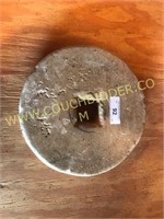 12" grinding stone w/ square hole