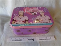 Metal LUCY Collectors Lunch Box