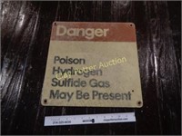Vintage Fiberglass Oil & Gas Sign