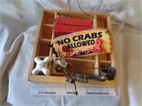 Wood Tray & Lots of Collectibles