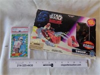 Jerry Rice Card & Star Wars Toy