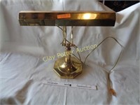 Adjustable Brass Desk Lamp