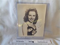 Vintage Autographed Joyce Reynolds Photo