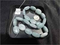 20 Amazonite beads - each is 20mm long