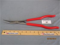 New Snap-on Long Handle Angle Nose Pliers