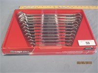 New Snap-on 11pc Combo Wrench Set, 12pt