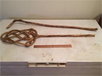 Vintage Cane and Rug Beater