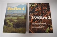 PAIR HARDBACK FOXFIRE BOOKS 2, & 4
