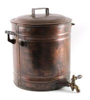Antique Copper Water Cooler